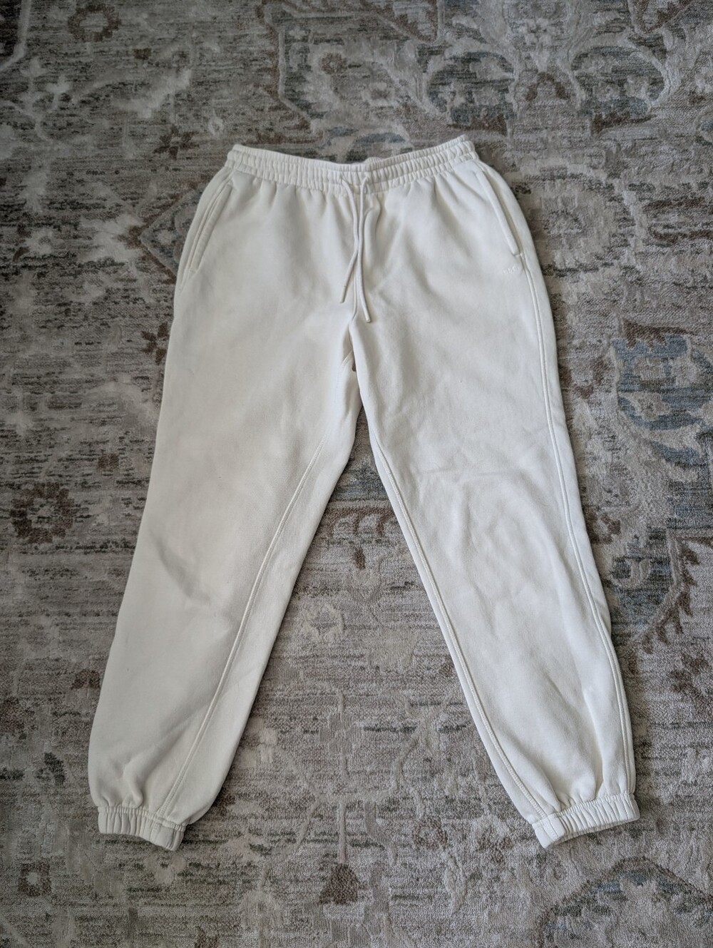 DSG Cream Men's Jogger Sweatpants - Drawstring Waist